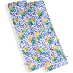 OHS 2 x Gravity Chair Seat Cushion Filled Outdoor Garden Water Resistant in Bright Yellow Bright Yellow OHS 2 x Gravity Chair Seat Cushion Filled Outdoor Garden Water Resistant in Bright Yellow Bright Yellow