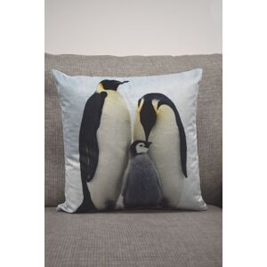 Rapport Home Penguins Cushion Cover Multi (43x43) Size: 43 cm x 43 cm Multicolor 43 cm x 43 cm Rapport Home Penguins Cushion Cover Multi (43x43) Size: 43 cm x 43 cm Multicolor 43 cm x 43 cm