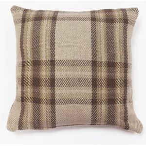 Rapport Home Highland Check Cushion Cover (43x43) in Natural Size: 43 cm x 43 cm Natural 43 cm x 43 cm Rapport Home Highland Check Cushion Cover (43x43) in Natural Size: 43 cm x 43 cm Natural 43 cm x 43 cm