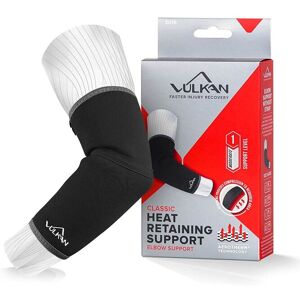 Vulkan Classic Elbow Support in Black Size: XL Black XL Vulkan Classic Elbow Support in Black Size: XL Black XL