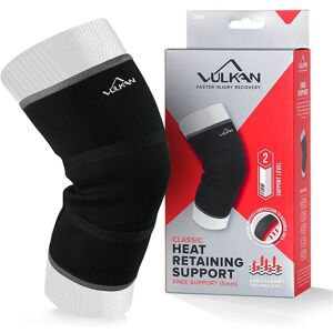 Vulkan Classic Knee Support in Black Size: Medium Black M Vulkan Classic Knee Support in Black Size: Medium Black M