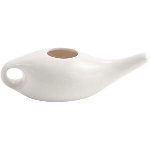 Myga Ceramic Nasal Neti Pot in White White Myga Ceramic Nasal Neti Pot in White White