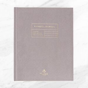 Myga Fitness Journal in Grey Grey Myga Fitness Journal in Grey Grey