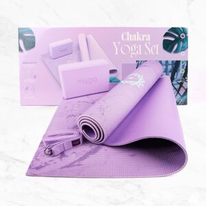 Myga Women's Yoga Starter Kit - Chakra Size: 165 cm Multicolor 165 cm Myga Women's Yoga Starter Kit - Chakra Size: 165 cm Multicolor 165 cm