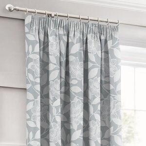 Intimates Serena Pencil Pleat Curtains in Silver Size: 168 cm width x 137 cm drop Silver 168 cm width x 137 cm drop Intimates Serena Pencil Pleat Curtains in Silver Size: 168 cm width x 137 cm drop Silver 168 cm width x 137 cm drop