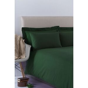 Martex Poetry Plain Dyed Duvet Cover Set in Bottle Green Size: Double Bottle Green Double Martex Poetry Plain Dyed Duvet Cover Set in Bottle Green Size: Double Bottle Green Double