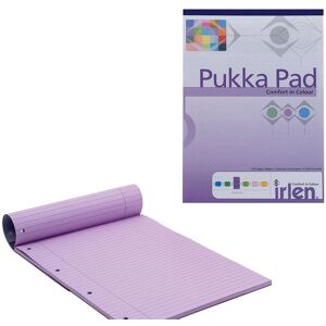 Pukka Dyslexia Pad A4 80gsm Ruled With Margin 100 Pages 50 Sheets - Color: Lavender in White White Pukka Dyslexia Pad A4 80gsm Ruled With Margin 100 Pages 50 Sheets - Color: Lavender in White White