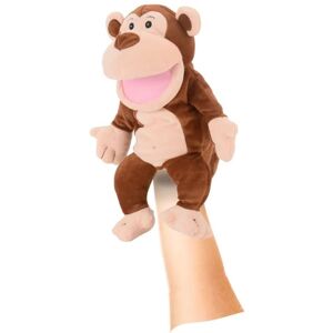 Fiesta Crafts Monkey Hand Puppet for Kids - With Moving Mouth & Arms in Brown Brown Fiesta Crafts Monkey Hand Puppet for Kids - With Moving Mouth & Arms in Brown Brown