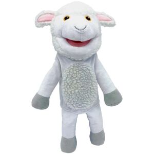 Fiesta Crafts Sheep Hand Puppet for Kids - Interactive Toy with Moving Mouth & Arms in White White Fiesta Crafts Sheep Hand Puppet for Kids - Interactive Toy with Moving Mouth & Arms in White White