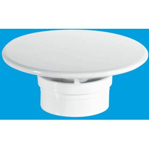 McAlpine STW85WHM Mushroom Flange for STW 1.5" Shower Traps in White White McAlpine STW85WHM Mushroom Flange for STW 1.5" Shower Traps in White White
