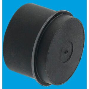 McAlpine Z23MR 2" Temporary Blanking Off-Cap for waste pipe in Black Black McAlpine Z23MR 2" Temporary Blanking Off-Cap for waste pipe in Black Black