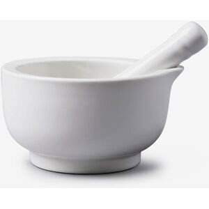 WM Bartleet & Sons Porcelain Mortar & Pestles 14cm in White White WM Bartleet & Sons Porcelain Mortar & Pestles 14cm in White White