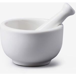 WM Bartleet & Sons Porcelain Mortar & Pestle 7cm in White White WM Bartleet & Sons Porcelain Mortar & Pestle 7cm in White White