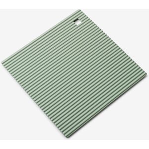 Zeal Silicone Square Hot Mat Trivet 18cm in Light Green Light Green Zeal Silicone Square Hot Mat Trivet 18cm in Light Green Light Green
