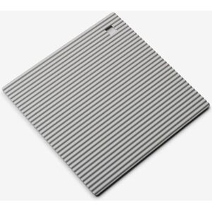 Zeal Silicone Square Hot Mat Trivet 18cm in Light Grey Light Grey Zeal Silicone Square Hot Mat Trivet 18cm in Light Grey Light Grey