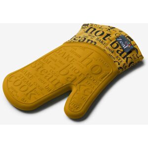 Zeal Steam Stop Waterproof Silicone Double Oven Gloves in Mustard Mustard Zeal Steam Stop Waterproof Silicone Double Oven Gloves in Mustard Mustard