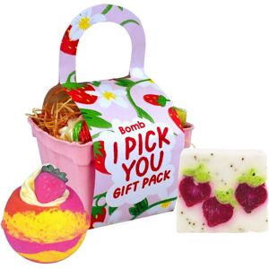 Bomb Cosmetics Women's I Pick You Punnet Bath & Body Gift Pack in Pink Pink Bomb Cosmetics Women's I Pick You Punnet Bath & Body Gift Pack in Pink Pink