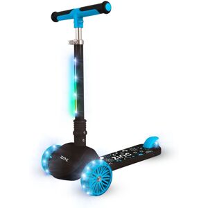 Hy-Pro Zinc Kids 3 Wheel T-motion Shine Scooter - Blue/Black in Blue Blue Hy-Pro Zinc Kids 3 Wheel T-motion Shine Scooter - Blue/Black in Blue Blue