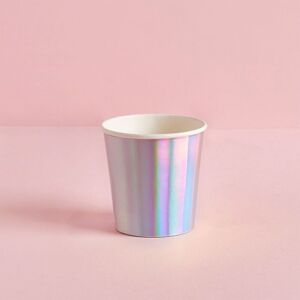 Club Green Iridescent Shot Paper Cups - Pack of 10 Multicolor Club Green Iridescent Shot Paper Cups - Pack of 10 Multicolor