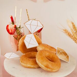 Club Green Diamond Food Picks - Pack of 12 Multicolor Club Green Diamond Food Picks - Pack of 12 Multicolor