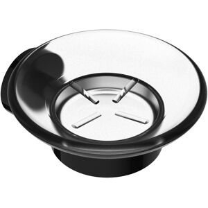 Luxury Living Colorado Bathroom Soap Holder Dish in Black Black Luxury Living Colorado Bathroom Soap Holder Dish in Black Black