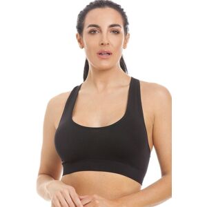 Camille Women's Plain Seamfree Maternity Sleeping Bra in Black Size: Large Black L Camille Women's Plain Seamfree Maternity Sleeping Bra in Black Size: Large Black L
