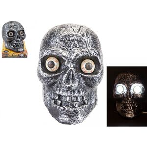 Garden Greatness Sound Activated LED Scary Halloween Skull Prop in Grey Size: 1 Pack Grey 1 Pack Garden Greatness Sound Activated LED Scary Halloween Skull Prop in Grey Size: 1 Pack Grey 1 Pack