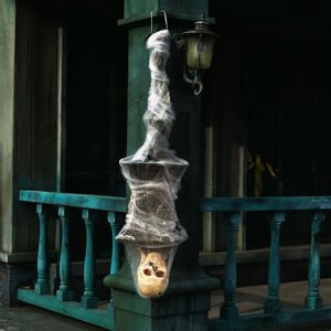 Garden Greatness 61" Hanging Cocoon Skull with Sound & Light in White Size: 1 Pack White 1 Pack Garden Greatness 61" Hanging Cocoon Skull with Sound & Light in White Size: 1 Pack White 1 Pack