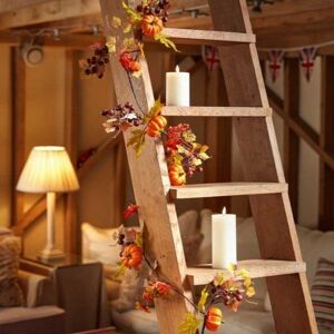 Garden Greatness 6ft Autumn Festival Pumpkin Garland Size: 1 Pack Multicolor 1 Pack Garden Greatness 6ft Autumn Festival Pumpkin Garland Size: 1 Pack Multicolor 1 Pack