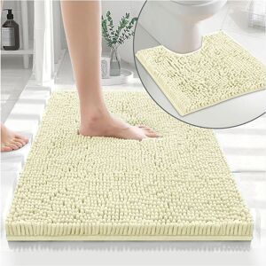 GAVENO CAVAILIA Loop Bath Mat in Cream Cream GAVENO CAVAILIA Loop Bath Mat in Cream Cream