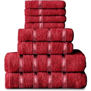 GAVENO CAVAILIA Gaveno Cavailia Boston Handtuch-Set, 8 Stück, 100% Baumwolle - Towel Set GAVENO CAVAILIA Gaveno Cavailia Boston Handtuch-Set, 8 Stück, 100% Baumwolle - Towel Set