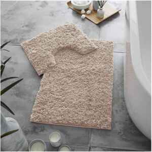 GAVENO CAVAILIA 2 Piece Zero Twist Bath Mat Set in Pink Pink GAVENO CAVAILIA 2 Piece Zero Twist Bath Mat Set in Pink Pink