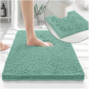 GAVENO CAVAILIA Loop Bath Mat in Duck Egg Blue Duck Egg Blue GAVENO CAVAILIA Loop Bath Mat in Duck Egg Blue Duck Egg Blue