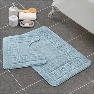 GAVENO CAVAILIA Greek Bath Mat in Aqua Aqua GAVENO CAVAILIA Greek Bath Mat in Aqua Aqua