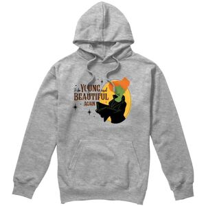 Disney Hocus Pocus Winifred Young & Beautiful Again Hoodie Light Grey Size: 2XL Light Grey 2XL Disney Hocus Pocus Winifred Young & Beautiful Again Hoodie Light Grey Size: 2XL Light Grey 2XL