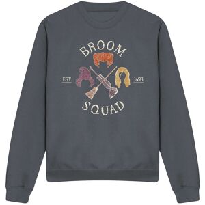 Disney Hocus Pocus Sanderson Sisters Broom Squad Sweatshirt Charcoal Size: Medium Charcoal M Disney Hocus Pocus Sanderson Sisters Broom Squad Sweatshirt Charcoal Size: Medium Charcoal M