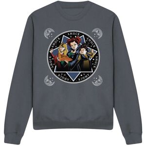 Disney Hocus Pocus Sanderson Sisters Amuck, Amuck, Amuck Sweatshirt Charcoal Size: 2XL Charcoal 2XL Disney Hocus Pocus Sanderson Sisters Amuck, Amuck, Amuck Sweatshirt Charcoal Size: 2XL Charcoal 2XL