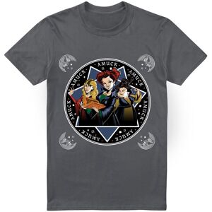 Disney Hocus Pocus Sanderson Sisters Amuck, Amuck, Amuck T-Shirt Charcoal Size: Large Charcoal L Disney Hocus Pocus Sanderson Sisters Amuck, Amuck, Amuck T-Shirt Charcoal Size: Large Charcoal L
