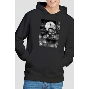 The Nightmare Before Christmas Men's Jack & Oogie Boogie Hoodie Black Size: Large Black L The Nightmare Before Christmas Men's Jack & Oogie Boogie Hoodie Black Size: Large Black L