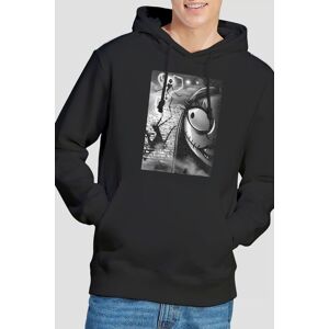 The Nightmare Before Christmas Men's Sally Close Up Hoodie Black Size: Large Black L The Nightmare Before Christmas Men's Sally Close Up Hoodie Black Size: Large Black L