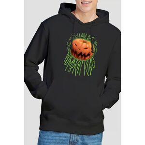 The Nightmare Before Christmas Men's I Am The Pumpkin King Hoodie Black Size: Small Black S The Nightmare Before Christmas Men's I Am The Pumpkin King Hoodie Black Size: Small Black S