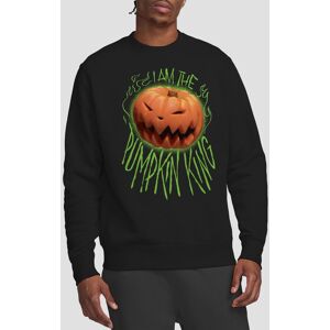 The Nightmare Before Christmas Men's I Am The Pumpkin King Sweatshirt Black Size: Large Black L The Nightmare Before Christmas Men's I Am The Pumpkin King Sweatshirt Black Size: Large Black L