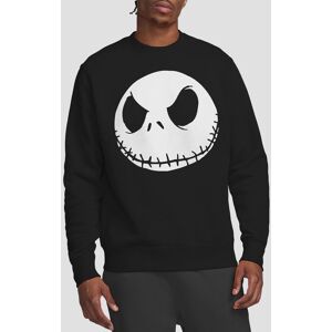 The Nightmare Before Christmas Men's Jack Face Black Sweatshirt Black Size: Large Black L The Nightmare Before Christmas Men's Jack Face Black Sweatshirt Black Size: Large Black L