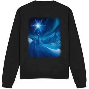 Frozen Elsa's Magical Light Sweatshirt Black Size: Medium Black M Frozen Elsa's Magical Light Sweatshirt Black Size: Medium Black M