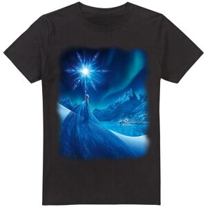 Frozen Elsa'S Magical Light T-Shirt Black Size: Large Black L Frozen Elsa'S Magical Light T-Shirt Black Size: Large Black L