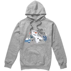 Frozen Olaf Is Wayyy Cool Hoodie Light Grey Size: 2XL Light Grey 2XL Frozen Olaf Is Wayyy Cool Hoodie Light Grey Size: 2XL Light Grey 2XL