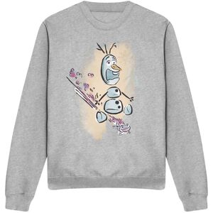 Frozen Fire It Up With Olaf & Bruni The Fire Spirit Sweatshirt Light Grey Size: 2XL Light Grey 2XL Frozen Fire It Up With Olaf & Bruni The Fire Spirit Sweatshirt Light Grey Size: 2XL Light Grey 2XL