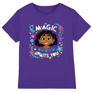 Disney Encanto Magic Awaits You Mirabel kids t-shirt in Purple Size: 5-6 Years Purple 5-6 Years Disney Encanto Magic Awaits You Mirabel kids t-shirt in Purple Size: 5-6 Years Purple 5-6 Years