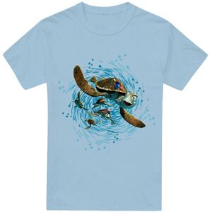Disney Finding Nemo Crush Ride The Wave T-Shirt Light Blue Size: 2XL Light Blue 2XL Disney Finding Nemo Crush Ride The Wave T-Shirt Light Blue Size: 2XL Light Blue 2XL
