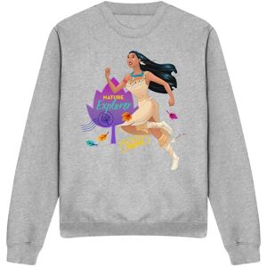 Disney Pocahontas Natural Explorer Sweatshirt Light Grey Size: Large Light Grey L Disney Pocahontas Natural Explorer Sweatshirt Light Grey Size: Large Light Grey L